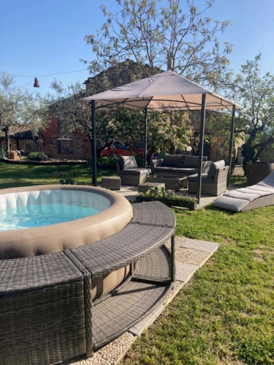 Villa Toscana Loro Ciuffenna Exteriér fotografie