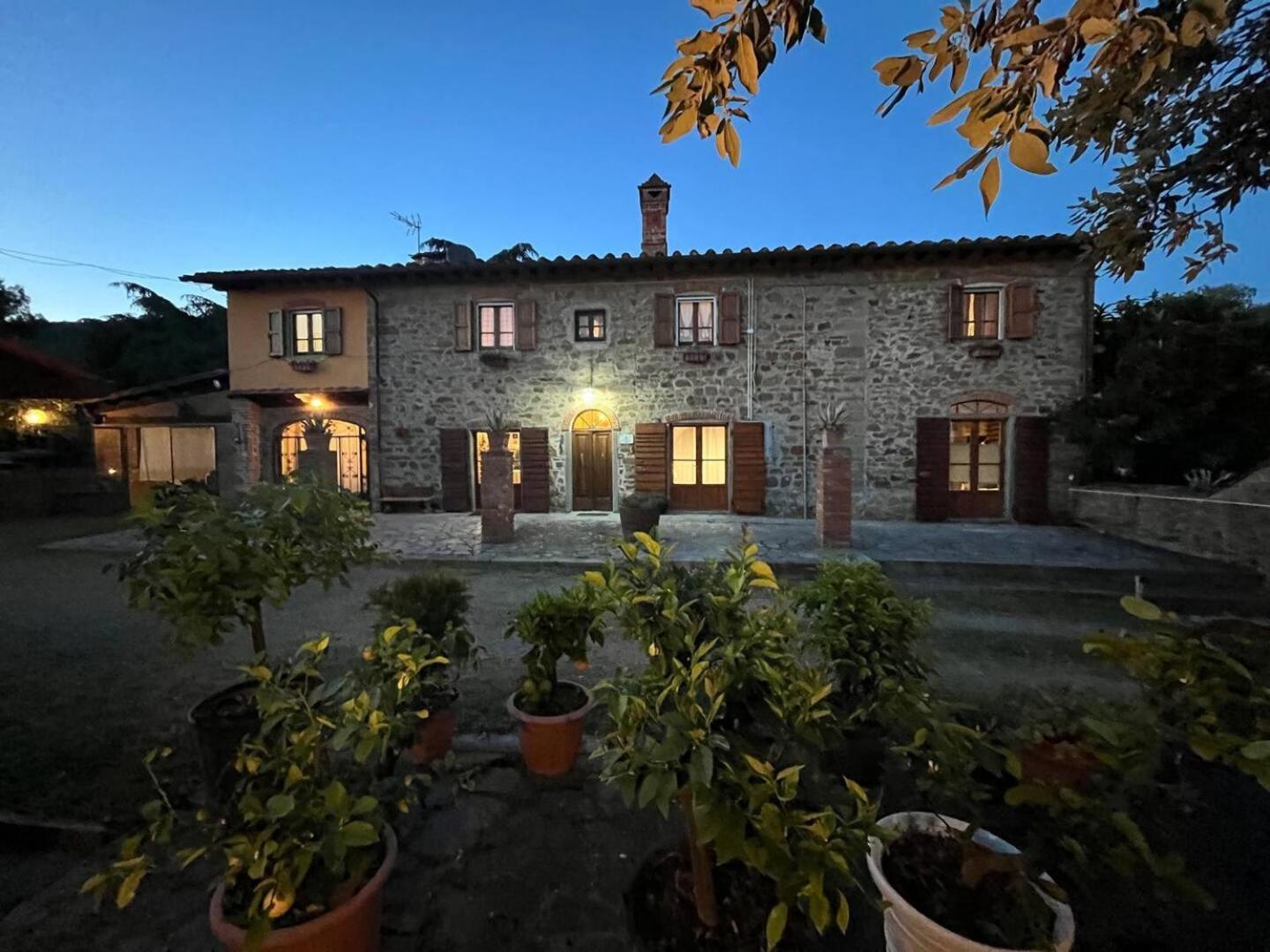 Villa Toscana Loro Ciuffenna Exteriér fotografie